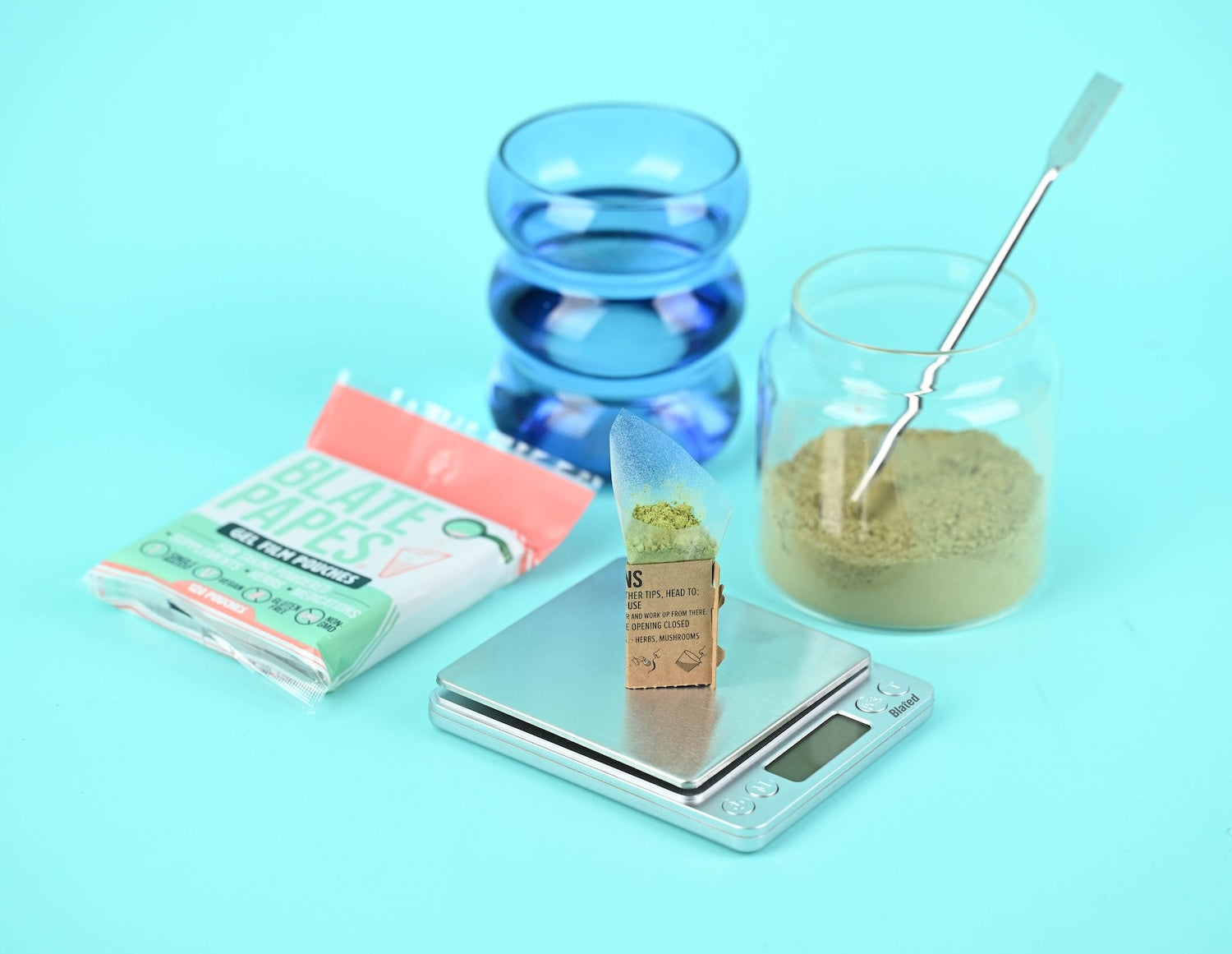 Long-Handle Powder Spoon Set