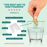 Blate Papes® Gel Film Squares - 200 Count