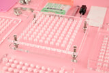 Close up of body plate of the capsule filler