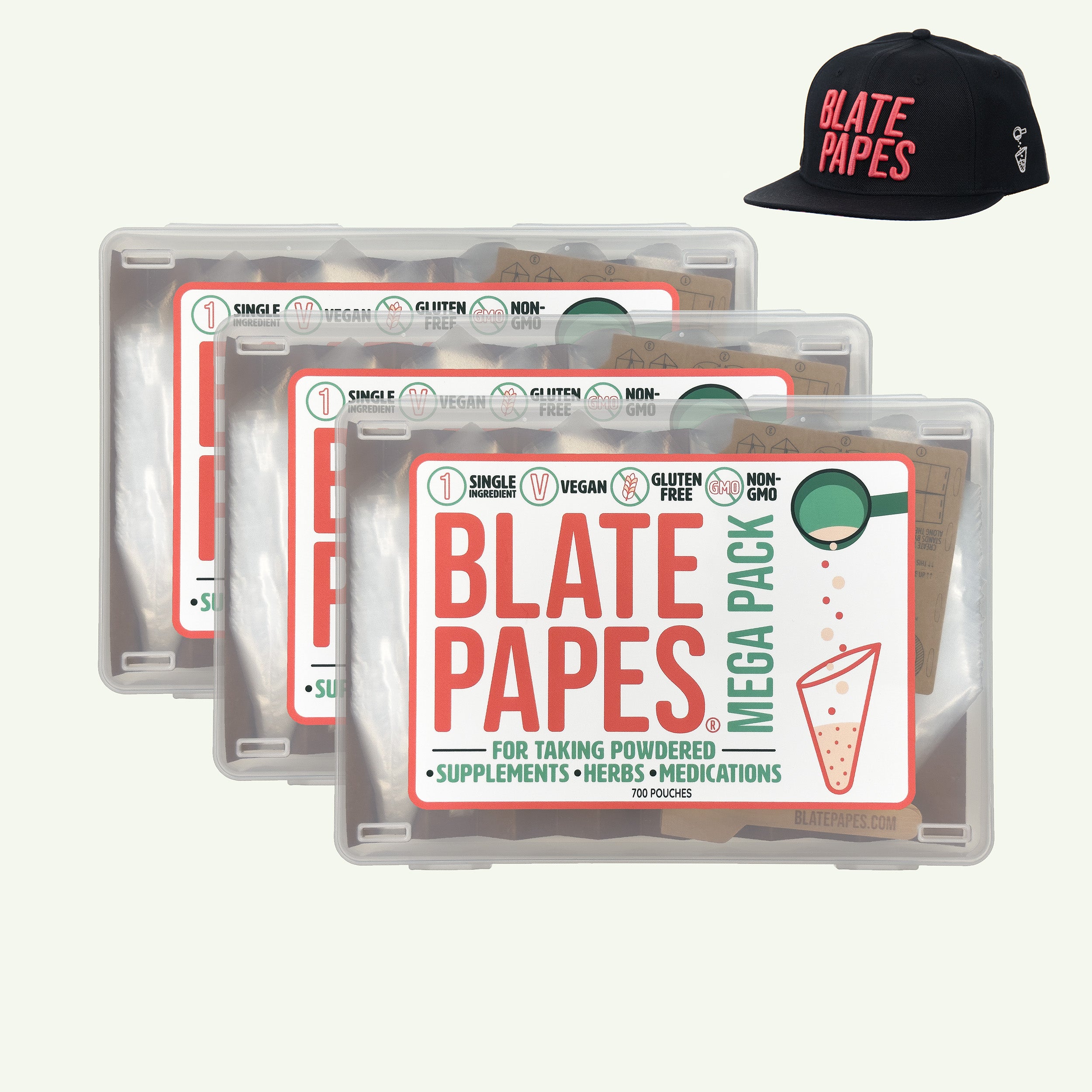 BUY2GET1 FREE + Bonus Hat - Blate Papes™ Mega Pack Multi
