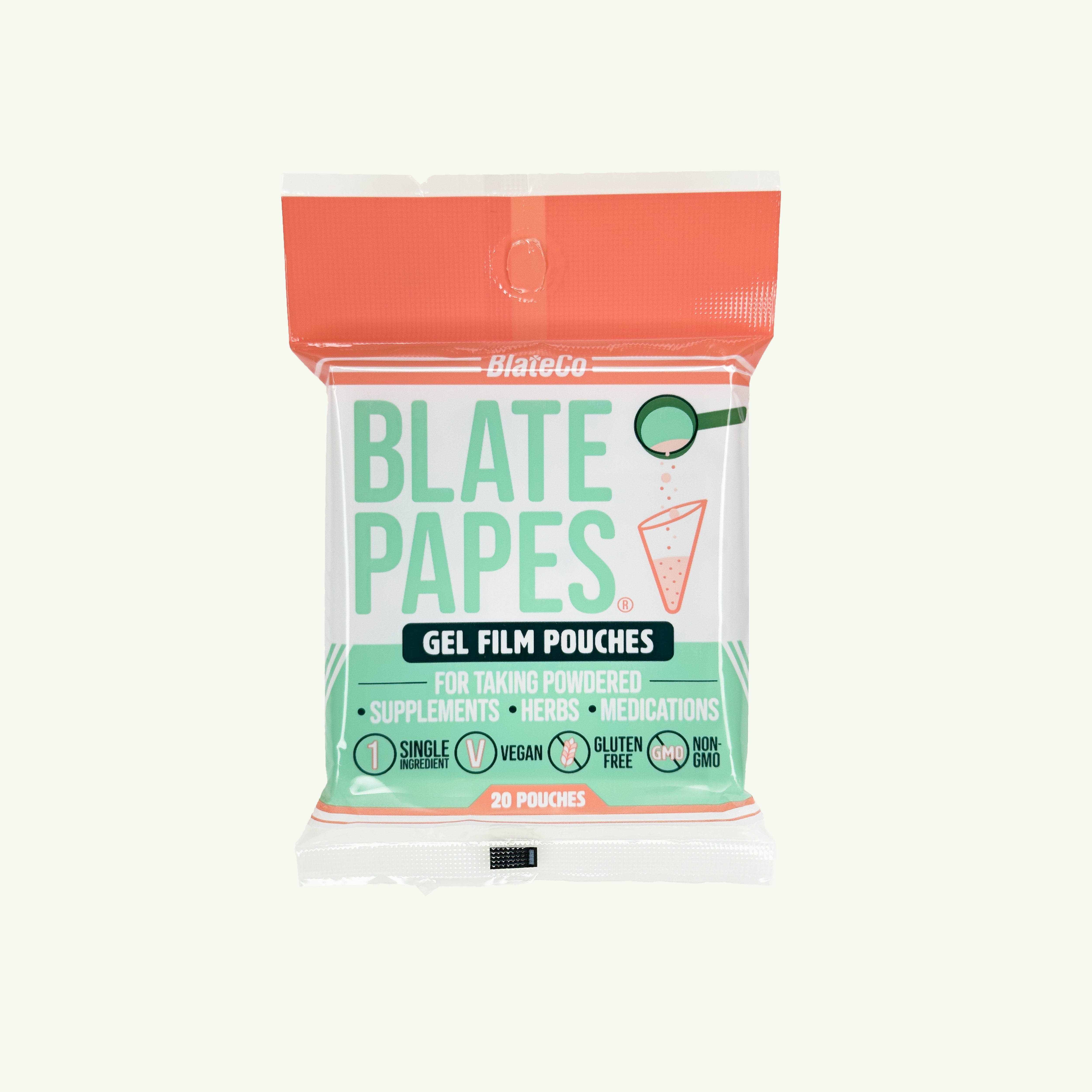 Blate Papes® Gel Film Pouches, 20 Count