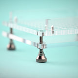 Close up of Pro Series 100 hole capsule filler